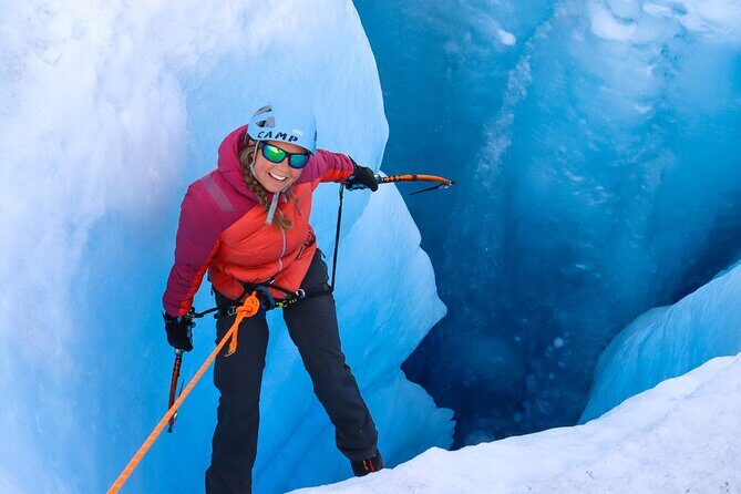Heli Glacier Crevasse Ice Climbing- Summer - The Value of This Adventure