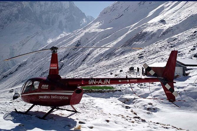 Helicopter Tour To Annapurna Region with landing at Base Camp - An In-Depth Look at the Helicopter Tour Experience