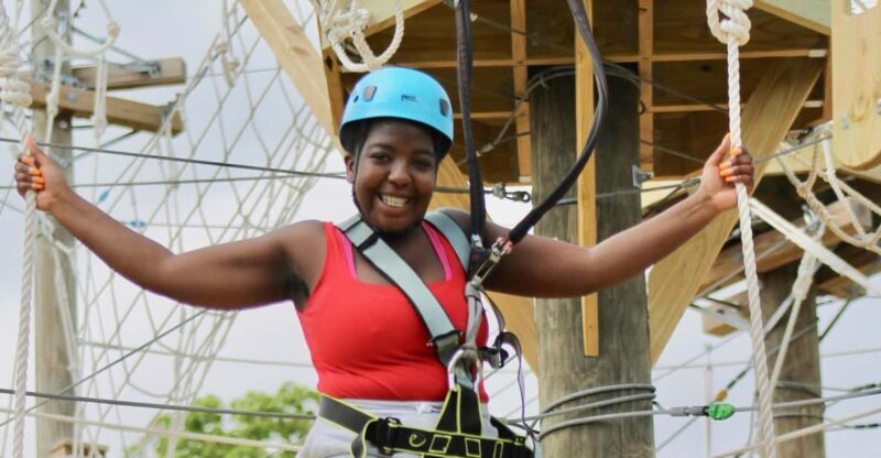 Henderson, Minnesota: High Ropes Obstacle Course Experience - A Detailed Look at the High Ropes Course Experience