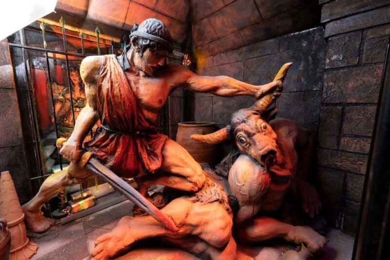 Heraklion areas :Half-Day Lasithi Plateau-Mythology Park - Local Products and Lunch Stop