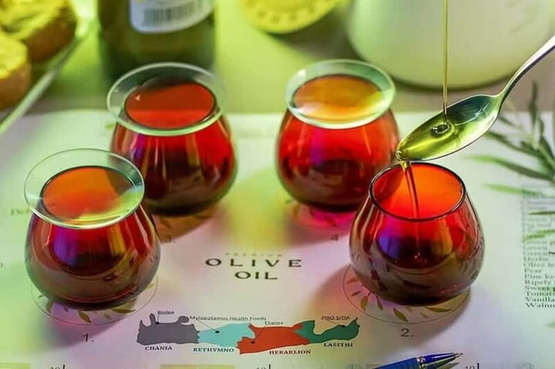 Heraklion: Guided Tasting of 3 Extra Virgin Olive Oil - Key Points