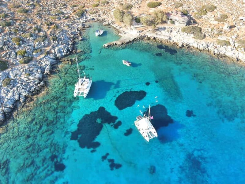 Heraklion Luxury Catamaran to Dia: Gourmet Lunch & Open Bar - FAQ