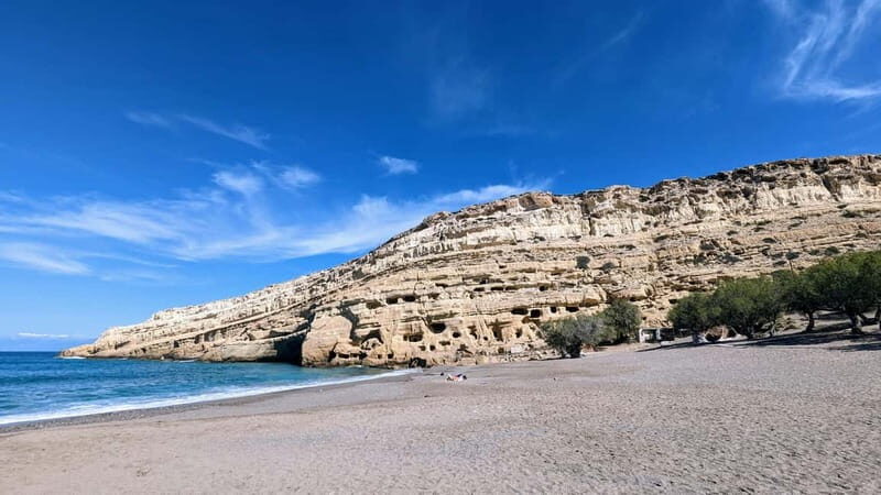 Heraklion: Matala & Zaros Hidden Treasures Day Trip - Key Points