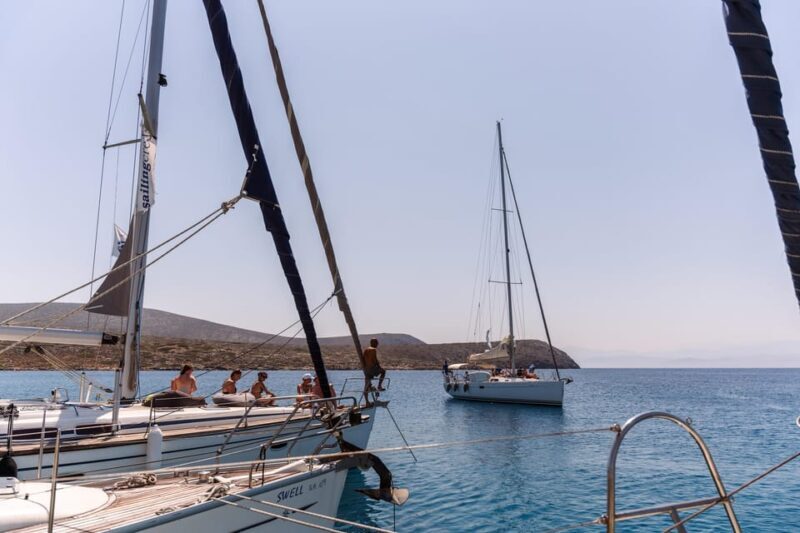 Heraklion: Private Sailboat Trip with Swimming, Meal &Drinks - Optional Add-Ons