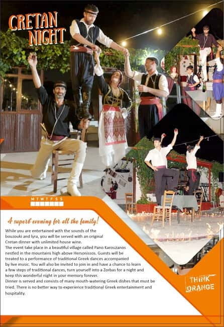 Heraklion:Cretan Evening with Traditional Dinner&Dance Show - An In-Depth Look at the Cretan Evening Experience