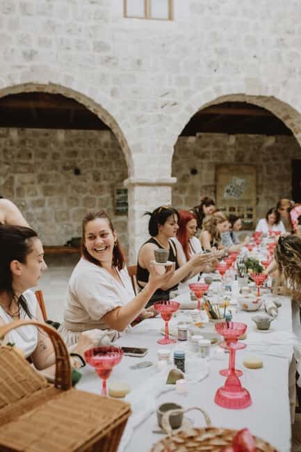 Heritage Tour and Painting Workshop in a Monastery - Creative Crafting: The Plate Painting Workshop