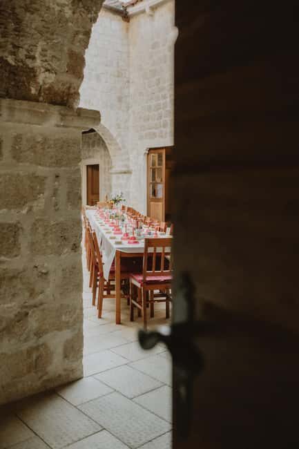 Heritage Tour and Painting Workshop in a Monastery - Tasting Dalmatian Delights and Unlimited Local Wine