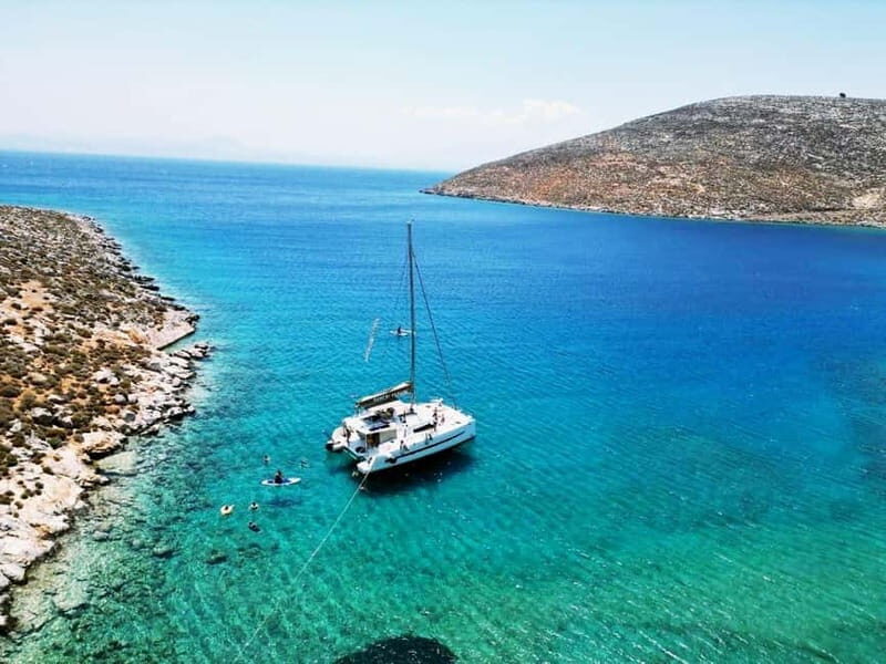 Hersonissos: Luxury Catamaran Cruise to Dia - Lunch & Drinks - FAQ