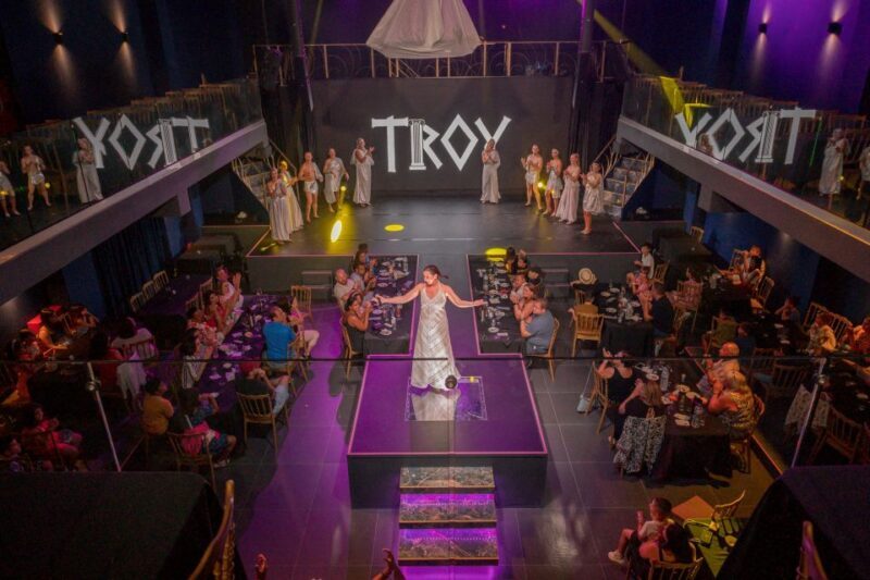 Hersonissos: Troy Dinner-Show Theatre Experience Tickets - Venue and Atmosphere