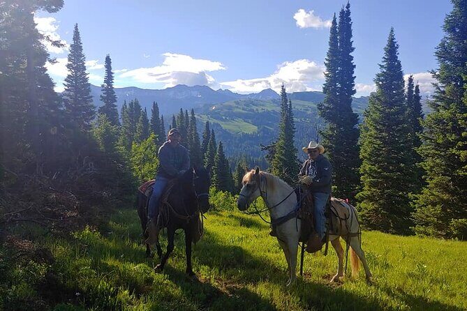 High Mountain scenic trail rides in the Teton Range - What to Expect During the Day
