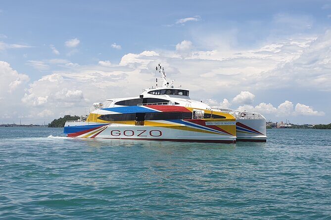 Highspeed Catamaran Crossing Between Malta and Gozo - Key Points