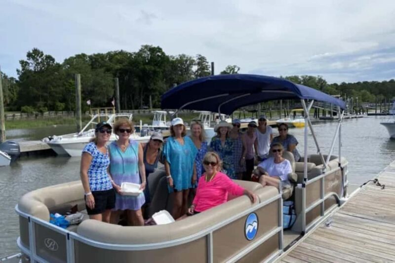 Hilton Head: 22' Luxury Pontoon Boat Rental - Key Points