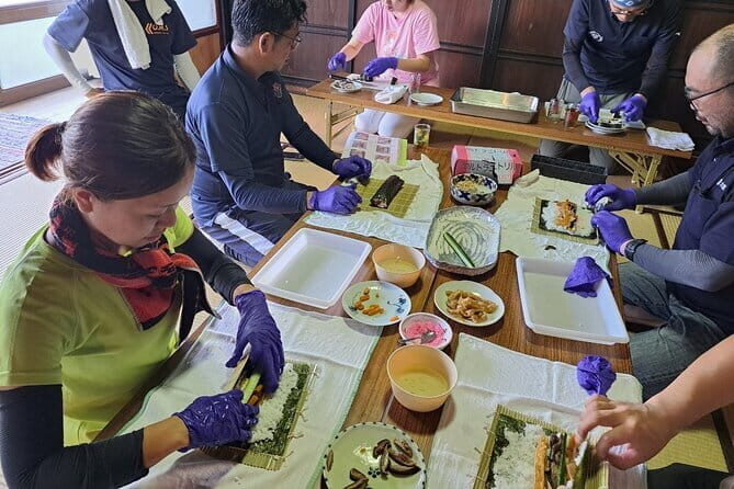 Hiroshima Country Cycling Tour and Sushi Making Experience - Key Points