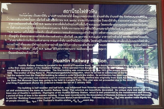 Historic Hua Hin Bicycle Tour - What’s Included and What You Should Know