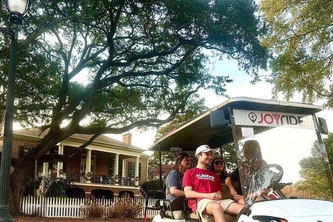 Historical Golf Cart Tour of Tuscaloosa Landmarks - Group Size and Booking