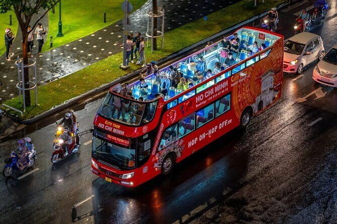 Ho Chi Minh City Night Hop-On Hop-Off Bus Tour - Key Points
