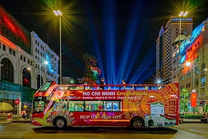 Ho Chi Minh City Night Hop-On Hop-Off Bus Tour - The Experience in Detail
