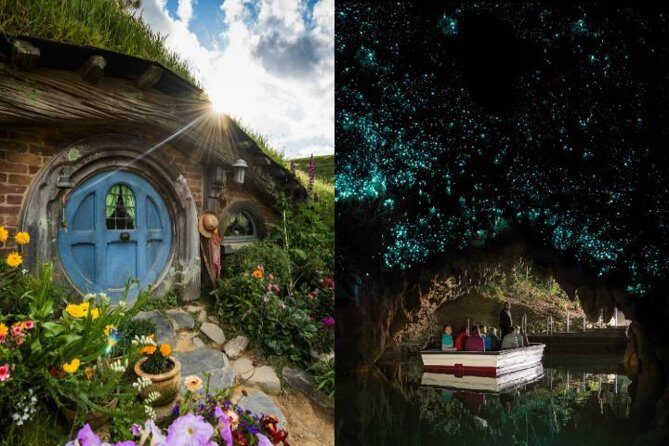 Hobbiton & Waitomo Caves Guided Day Trip from Auckland incl lunch - Key Points