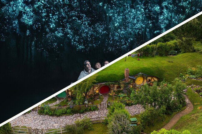 Hobbiton & Waitomo Caves Small Group Tour from Auckland inc Lunch - Key Points