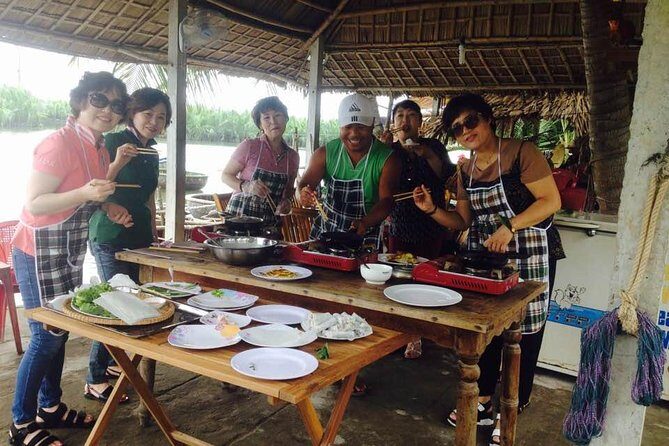 Hoi An Basket Boat Tour & cooking class(local market, boating, fishing crab...) - Key Points