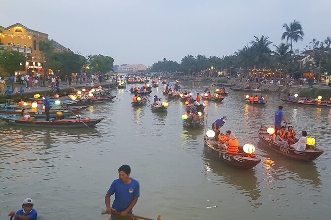 HoiAn Walking Tour with RiverBoat-Night Market-Colourful Lantern - Transportation and Timing