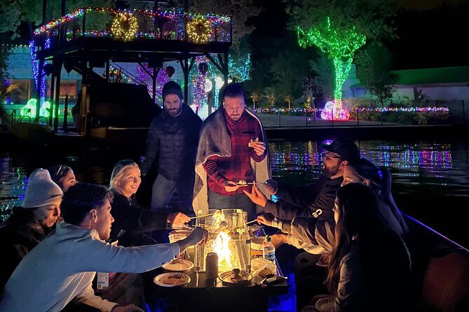 Holiday Light Cruise Plus S'mores Fire Pit Experience - Key Points