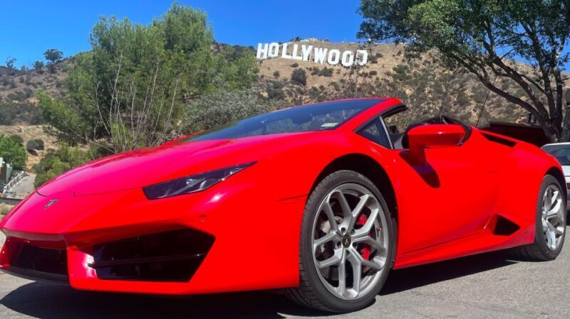 Hollywood Sign 30 Min Lamborghini tour (Drive or Be driven) - The Sum Up