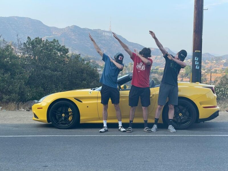Hollywood Sign 50 Min Ferrari tour (drive or be driven) - FAQ