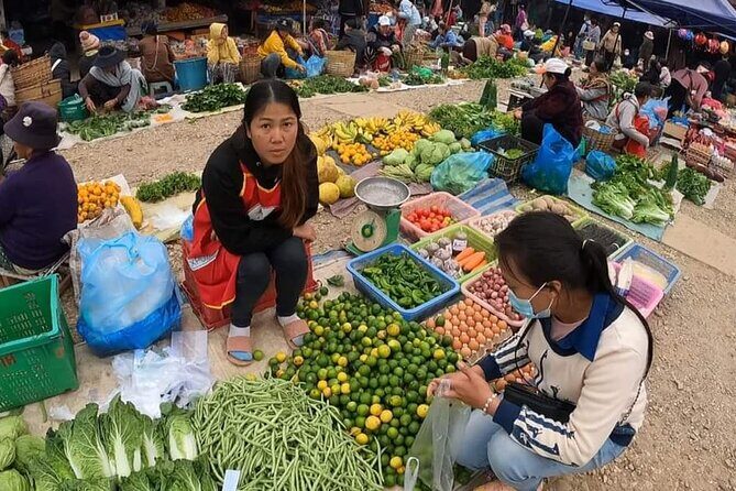 Home-cooked dinner & Baci ceremony with Villagers in Ban Nasang - Starting with the Market Visit