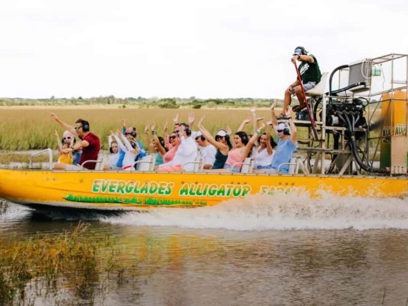 Homestead: Everglades Alligator Farm Entry and Airboat Ride - What to Expect from Your Everglades Adventure
