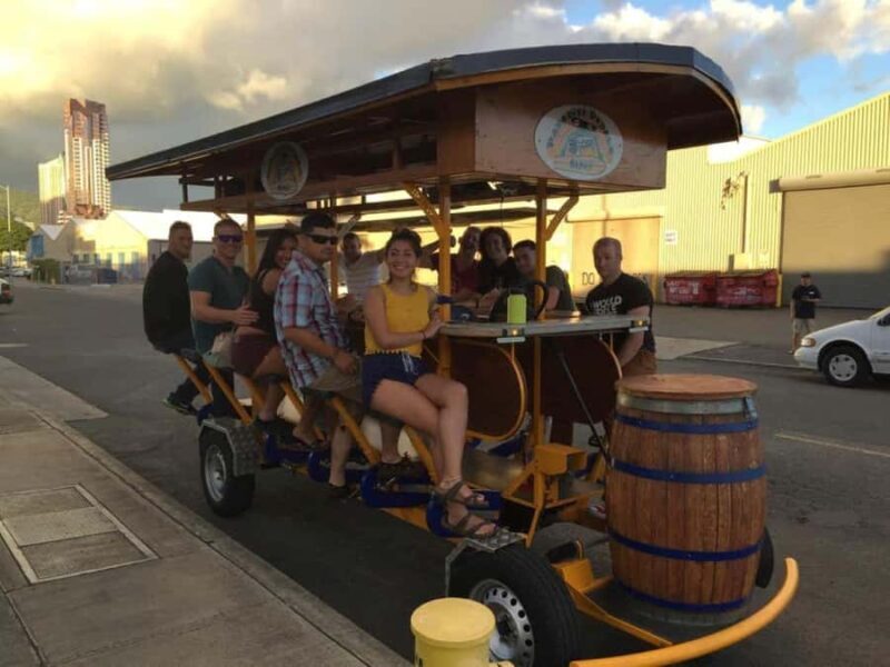 Honolulu: Kaka'ako Brewery Tour by 15-Passenger Bike - Frequently Asked Questions