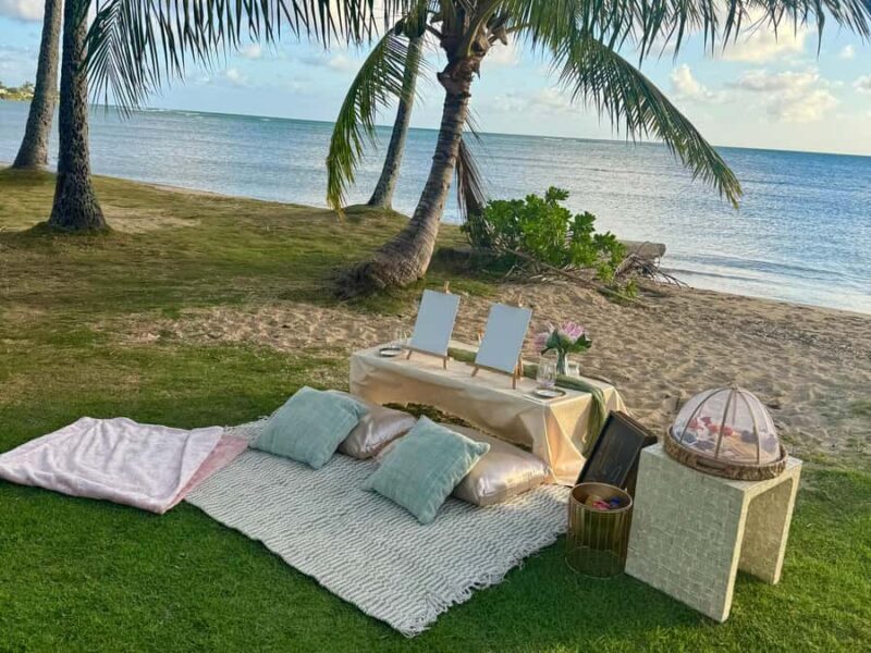 Honolulu: Secluded Beachside Luxury Picnic & Painting - Pricing and Value