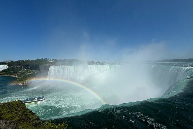 Hornblower Boat and Walking Tour of Niagara Falls - The Final Moment