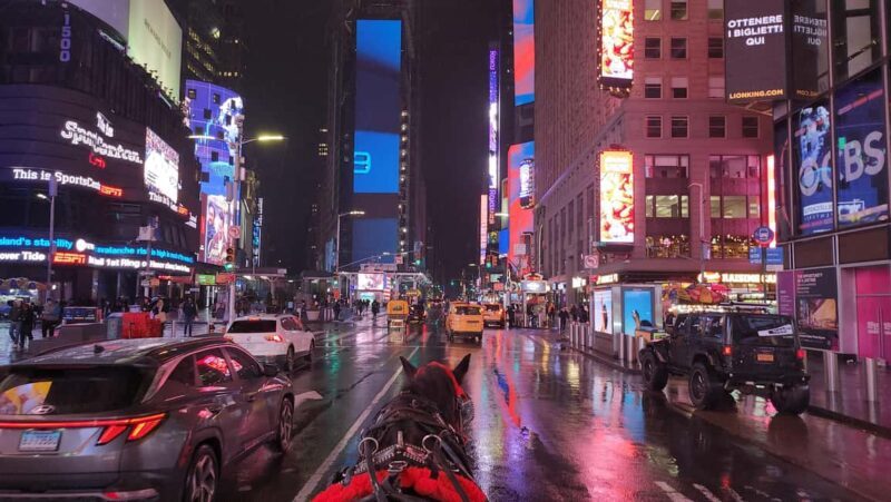 Horse Carriage Ride at Rockefeller Center & Times Square - The Sum Up