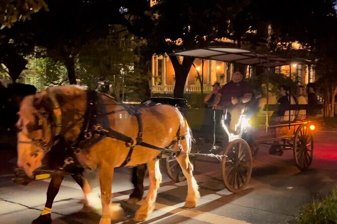 Horse Drawn Ghost and Folklore Tour in Savannah - Key Points