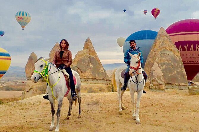 Horse Riding in Cappadocia in fairy chimeys - What to Expect from the Horseback Riding Tour in Cappadocia