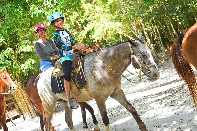 Horseback riding and ATV in the jungle. Zip line & cenote in Quintana Roo. - An Overview of the Adventure