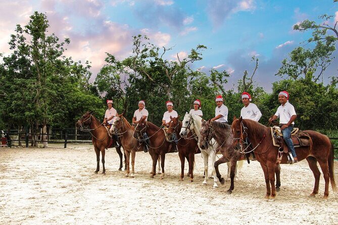 Horseback Riding and Cenote Swim from Cancun or Playa del Carmen - Key Points