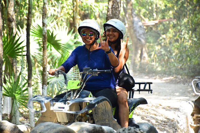 Horseback riding Tour with ATV circuit, ziplines and Cenote - A Complete Look at the Adventure