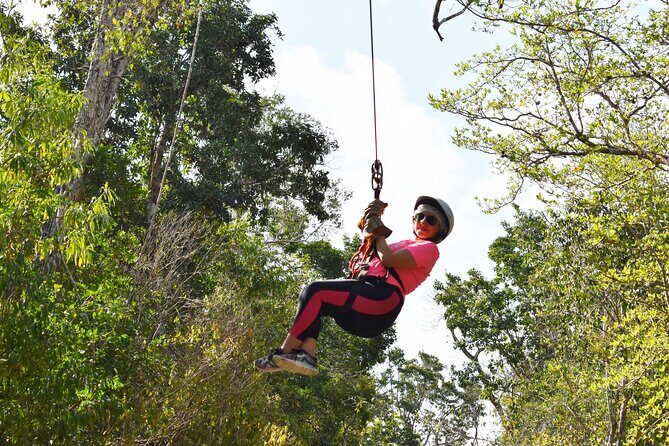 Horseback riding Tour with ATV circuit, ziplines and Cenote - The Sum Up
