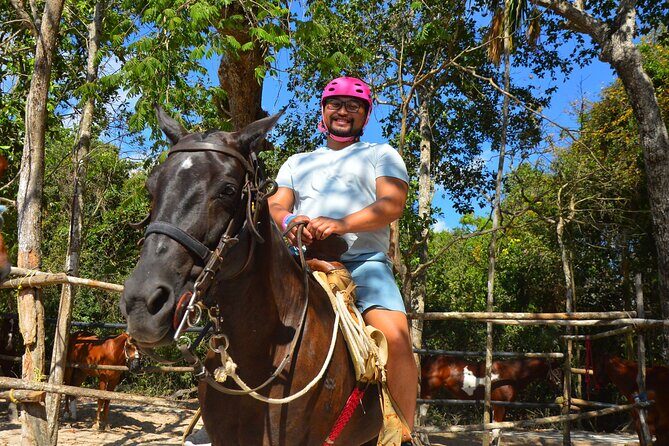 Horseback riding with ATV, zip lines and cenote, lunch and transfer - FAQ
