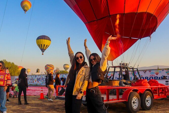 Hot Air Balloon Flights over Teotihuacán from CDMX or We Fly - An Overview of the Experience