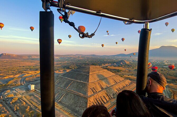 Hot Air Balloon Ride Over Teotihuacán Pyramids from Mexico City - Aerial Adventure over Mexico’s Ancient Pyramids: Hot Air Balloon Ride at Teotihuacán