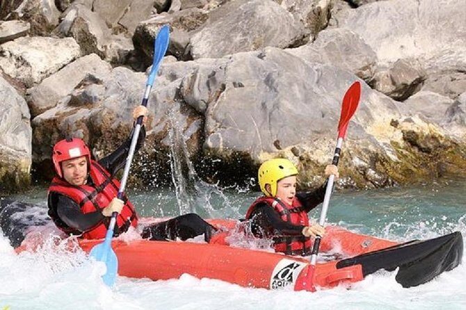 Hot dog (inflatable canoe) on the Durance - Key Points