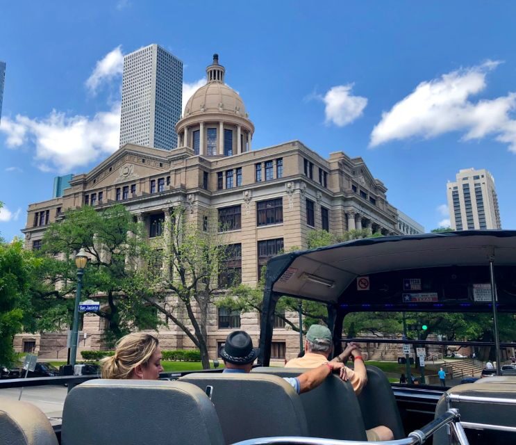 Houston: Guided City Tour by an Open-Top Double Decker Bus - What to Expect During the Tour