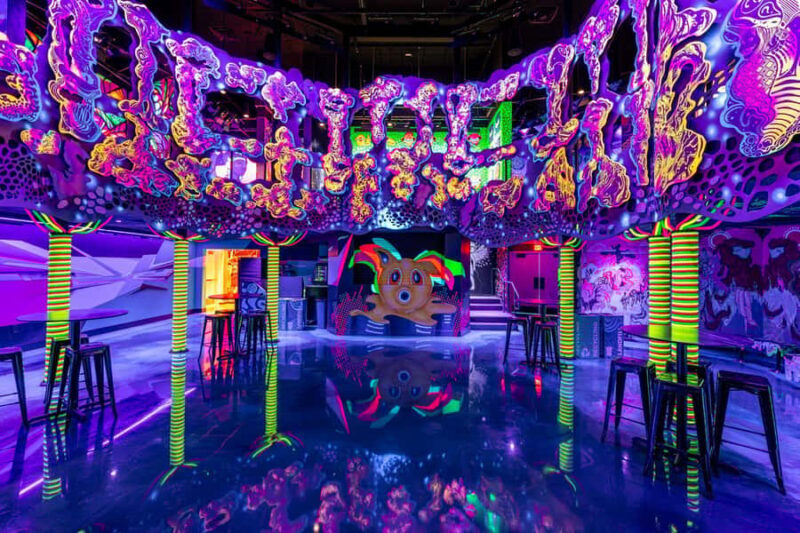 Houston: Meow Wolf - Radio Tave Ticket - Exploring the Installations