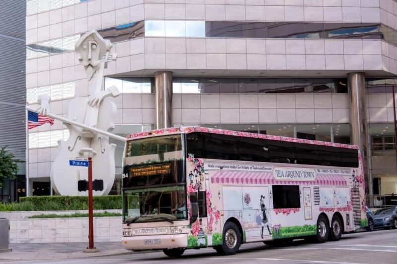 Houston: Tea Around Town® Afternoon Tea Bus Tour - The Itinerary: What You’ll See and Do