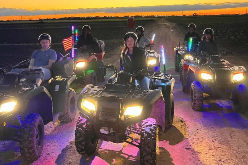 Houston TX 45-Minute Night ATV Riding with Photos Included - The Check-in and Safety Briefing