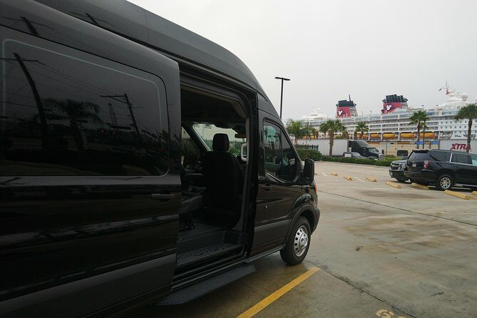 HoustonGalveston Private Round Trip Transfer for 10 Travelers. - Punctuality and Reliability