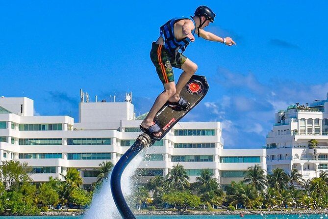 HOVERBOARD extreme Activity in CANCUN. Fly over the Mexican Caribbean - Key Points